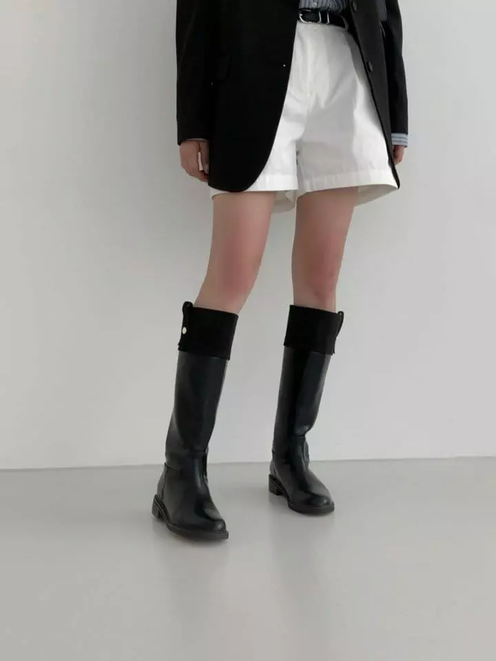 Ssangpa - Korean Women Fashion - #romanticstyle - nv 7516 Boots - 8