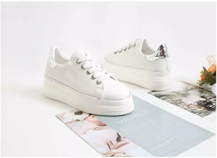 Ssangpa - Korean Women Fashion - #romanticstyle - zz 5273 Sneakers - 9