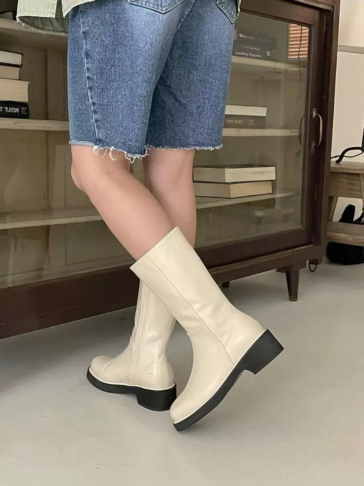 Ssangpa - Korean Women Fashion - #shopsmall - f 1133 Boots - 5