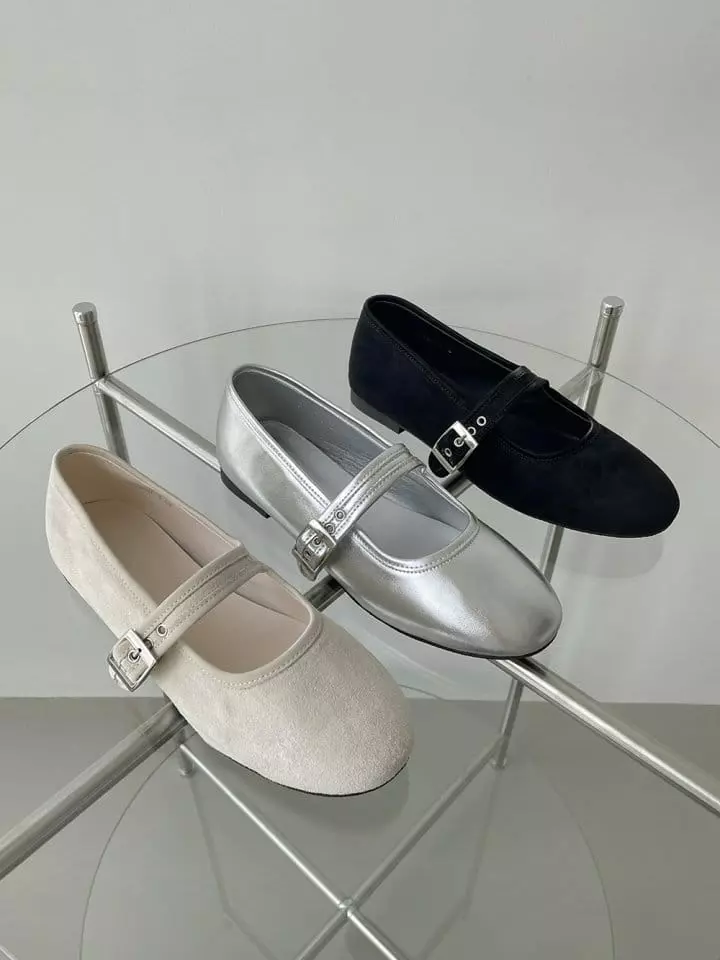 Ssangpa - Korean Women Fashion - #shopsmall - f 1407 Flats & Ballerinas