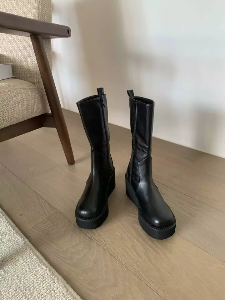 Ssangpa - Korean Women Fashion - #shopsmall - tm 4731 Boots - 5