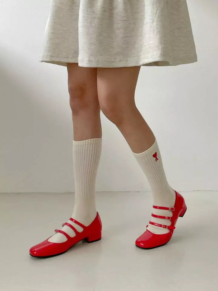 Ssangpa - Korean Women Fashion - #shopsmall - tm 3046 Flats & Ballerinas - 6