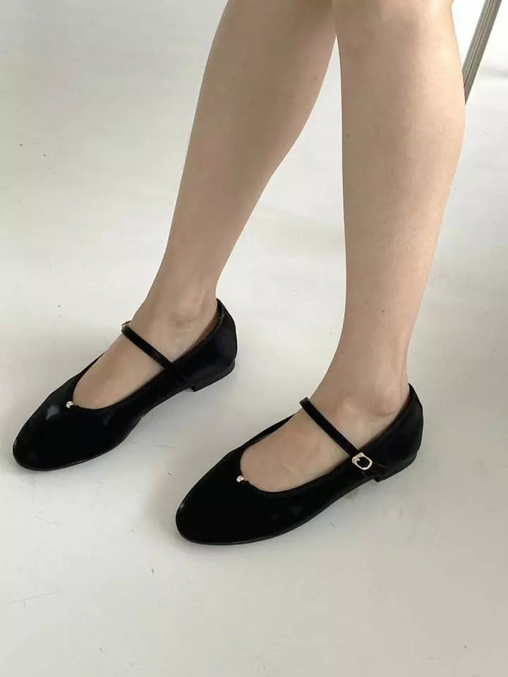 Ssangpa - Korean Women Fashion - #shopsmall - f 1400 Flats & Ballerinas - 5