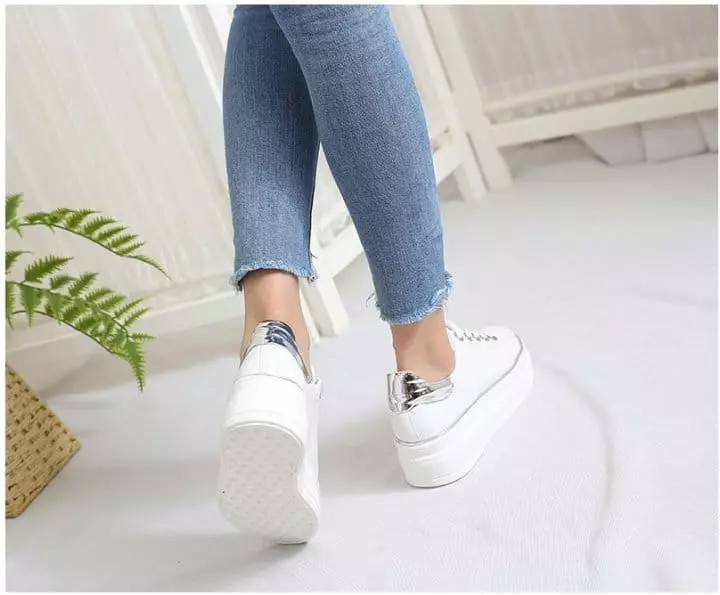 Ssangpa - Korean Women Fashion - #shopsmall - zz 5273 Sneakers - 10