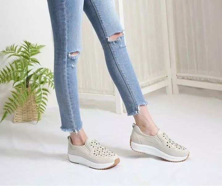 Ssangpa - Korean Women Fashion - #shopsmall - zz 820 Sneakers - 9