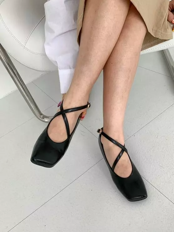 Ssangpa - Korean Women Fashion - #shopsmall - tm 3070 Flats & Ballerinas