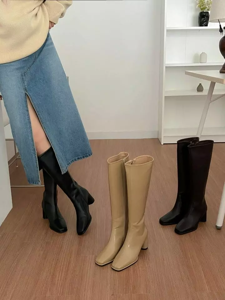 Ssangpa - Korean Women Fashion - #thatsdarling - udc 8109 Boots - 2