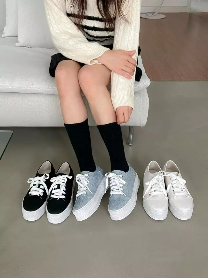 Ssangpa - Korean Women Fashion - #thatsdarling - udc 8273 Sneakers