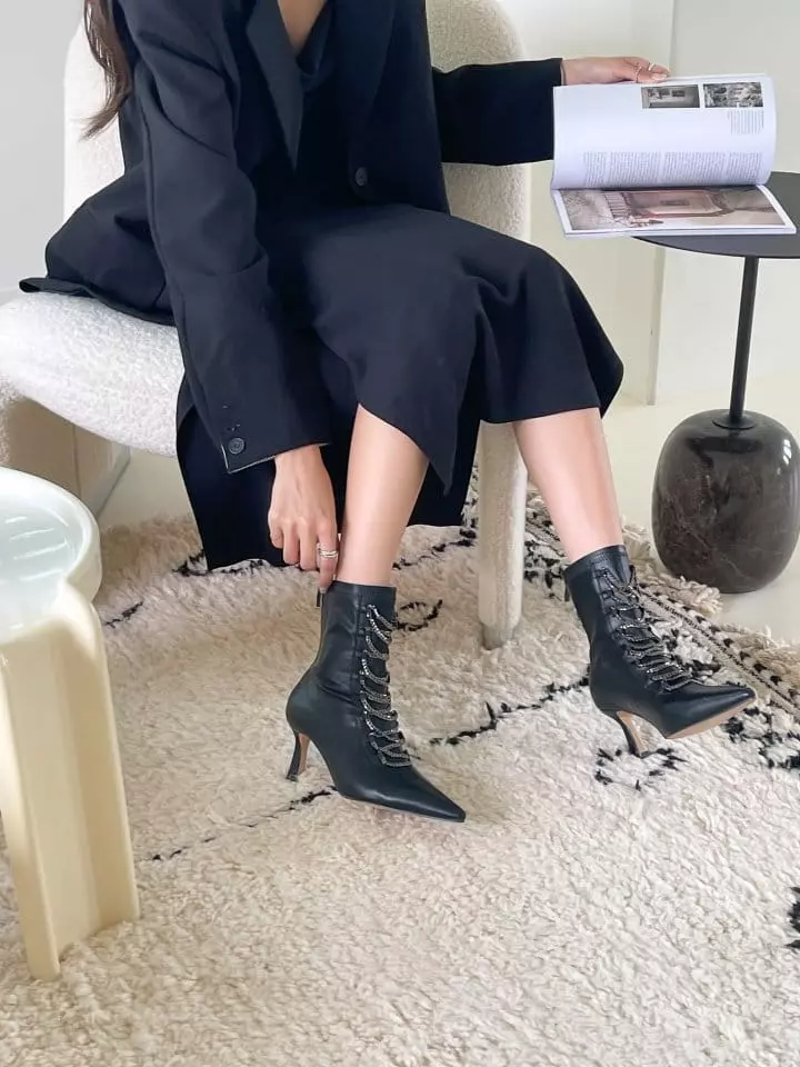 Ssangpa - Korean Women Fashion - #thatsdarling - udc 2342 Boots - 3