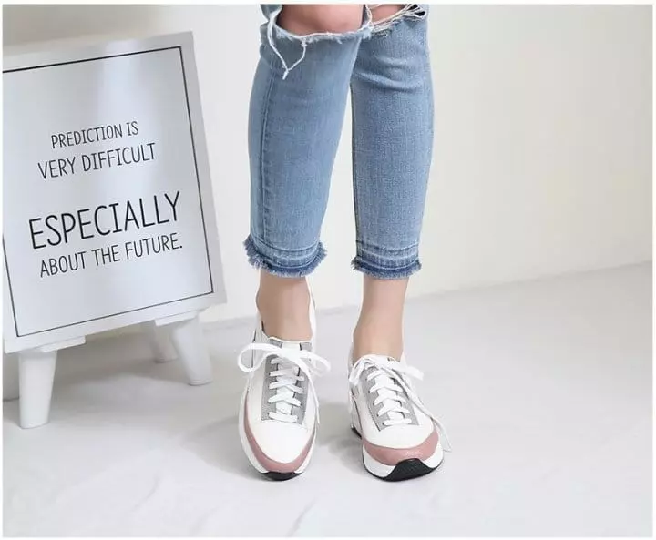 Ssangpa - Korean Women Fashion - #thatsdarling - zz 2340 Sneakers - 9