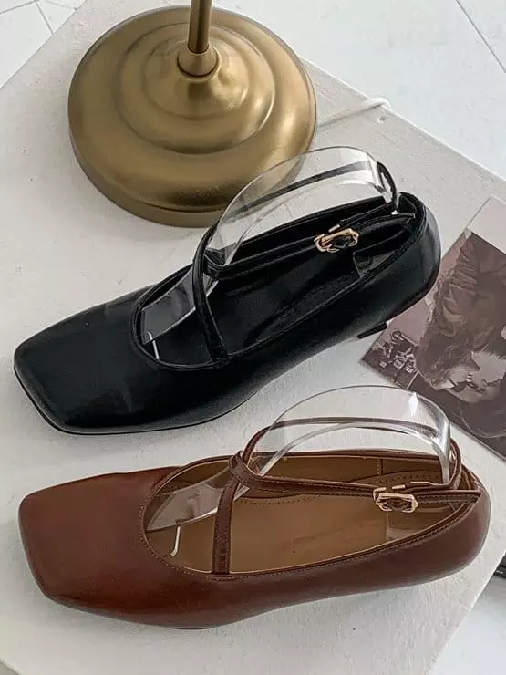 Ssangpa - Korean Women Fashion - #thatsdarling - tm 3070 Flats & Ballerinas - 2