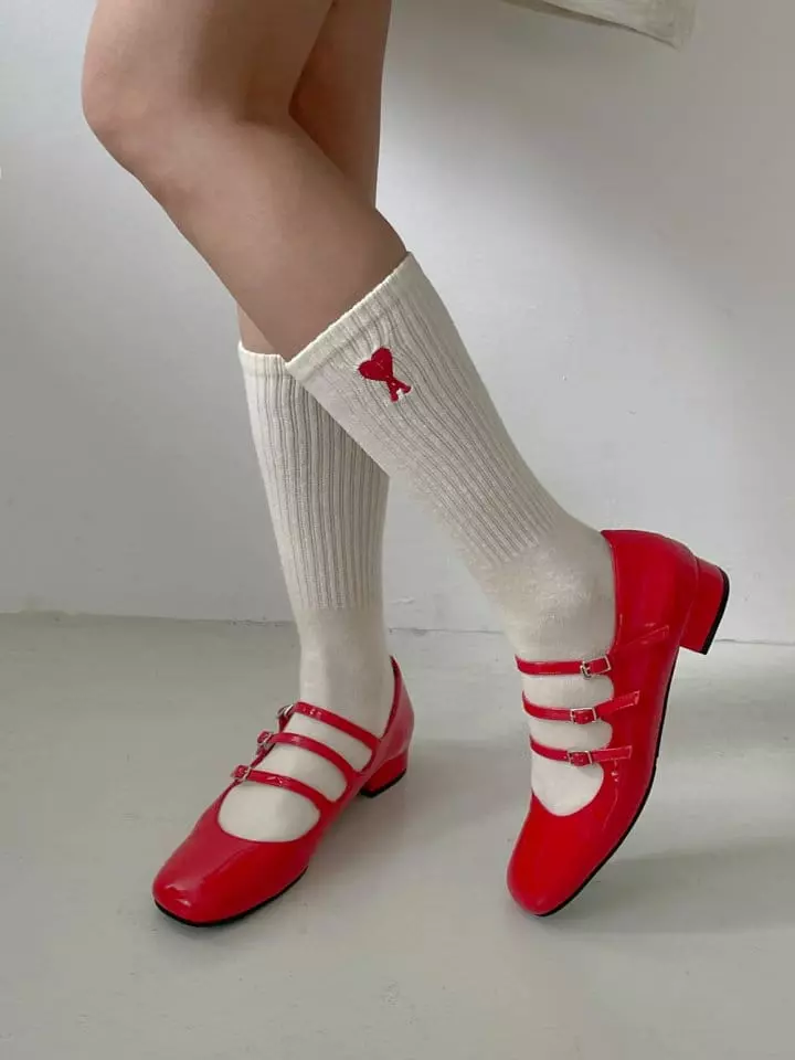 Ssangpa - Korean Women Fashion - #thelittlethings - tm 3046 Flats & Ballerinas - 8