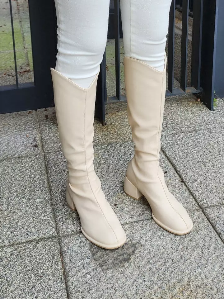 Ssangpa - Korean Women Fashion - #vintageinspired - jh a61~1 Boots - 10