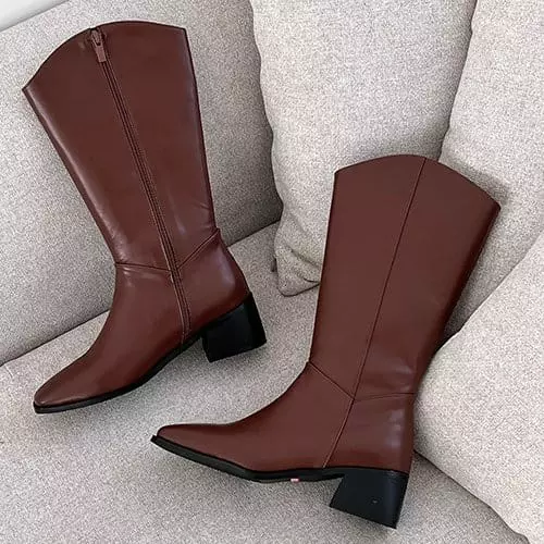 Ssangpa - Korean Women Fashion - #vintageinspired - f 1211 Boots - 8