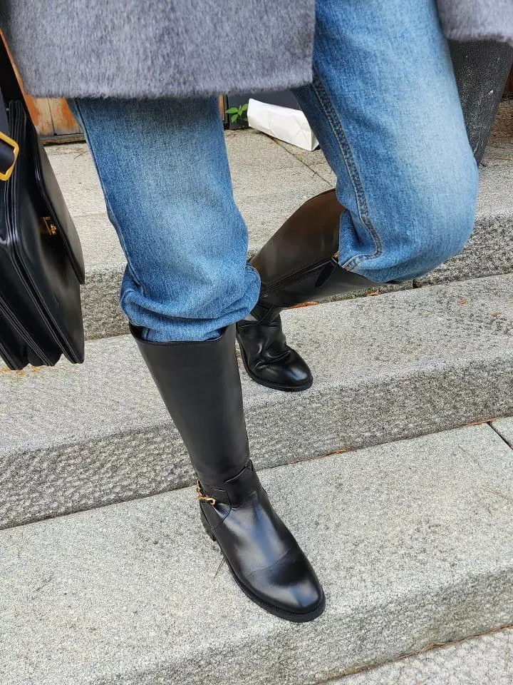 Ssangpa - Korean Women Fashion - #vintageinspired - jh 9666~1 Boots - 6