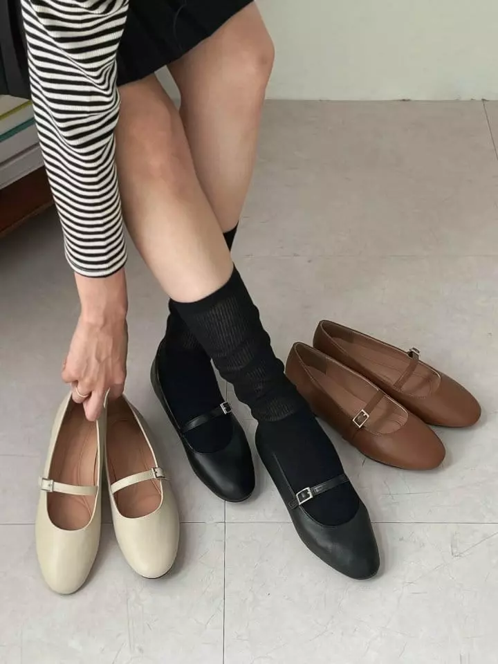 Ssangpa - Korean Women Fashion - #vintageinspired - by 018 Flats & Ballerinas - 2