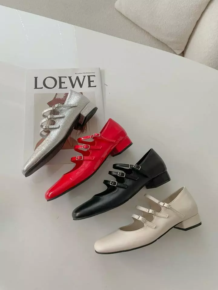 Ssangpa - Korean Women Fashion - #vintageinspired - tm 3046 Flats & Ballerinas