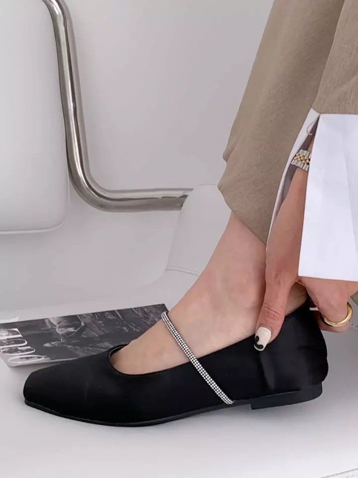 Ssangpa - Korean Women Fashion - #vintageinspired - tm 3073 Flats & Ballerinas - 11