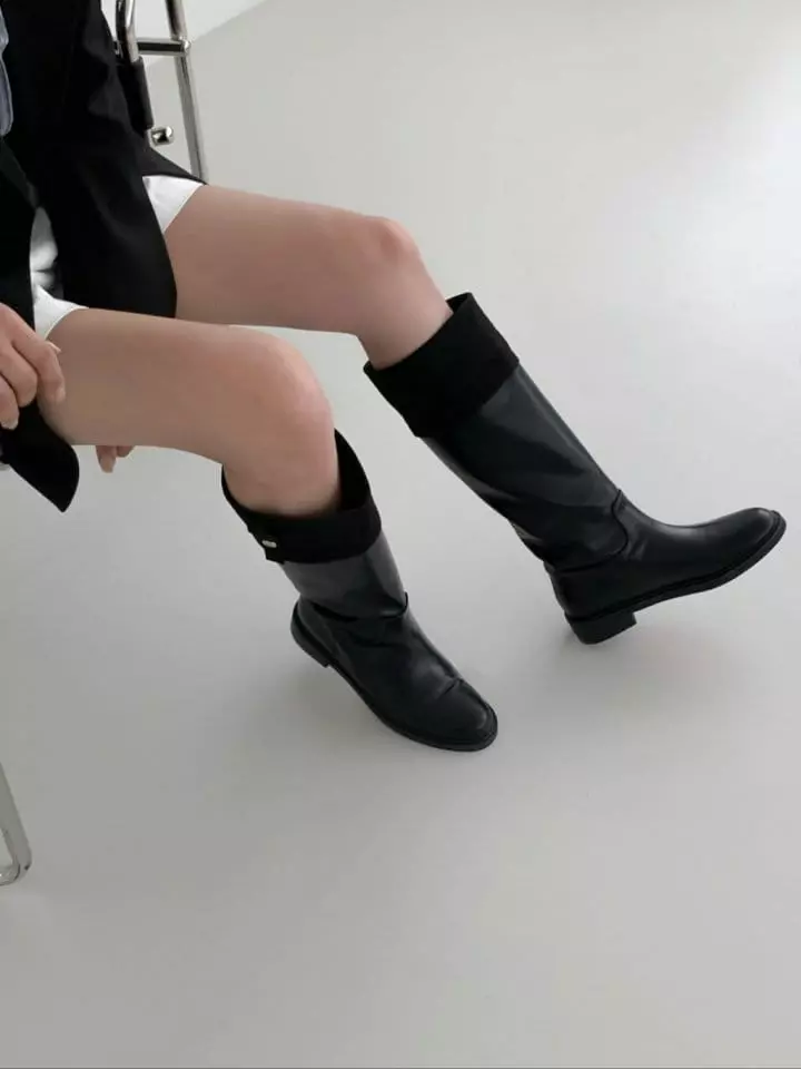 Ssangpa - Korean Women Fashion - #womensfashion - nv 7516 Boots - 4