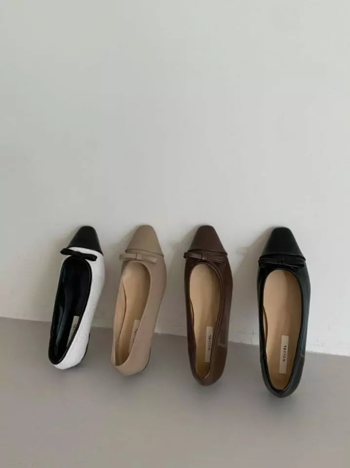 Ssangpa - Korean Women Fashion - #vintageinspired - nv 7515 Flats & Ballerinas - 3