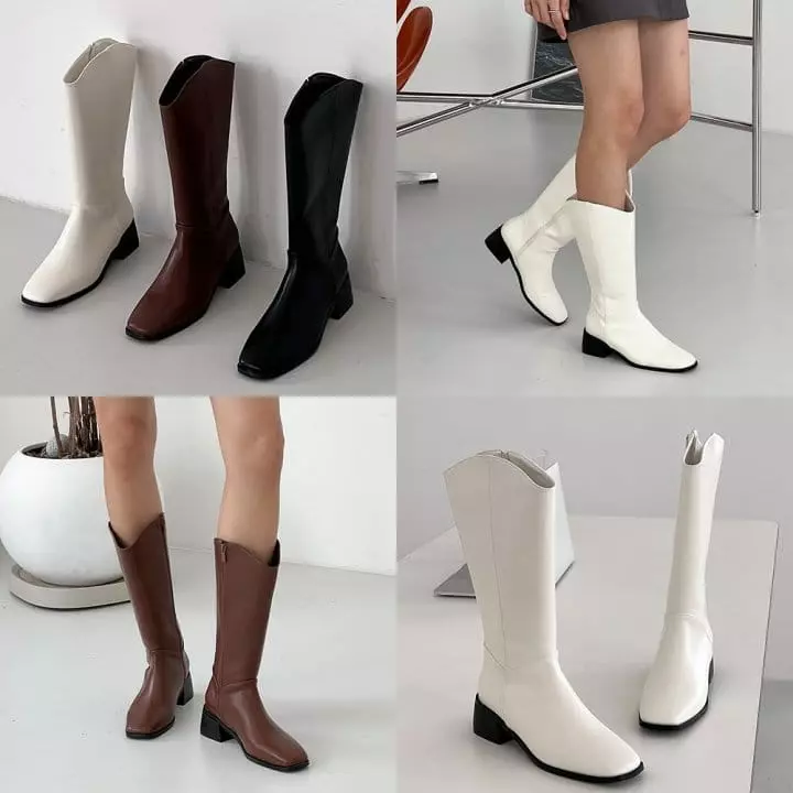 Ssangpa - Korean Women Fashion - #vintagekidsstyle - f 1211 Boots - 9