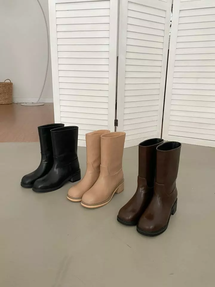 Ssangpa - Korean Women Fashion - #vintagekidsstyle - li 2827 Boots - 7