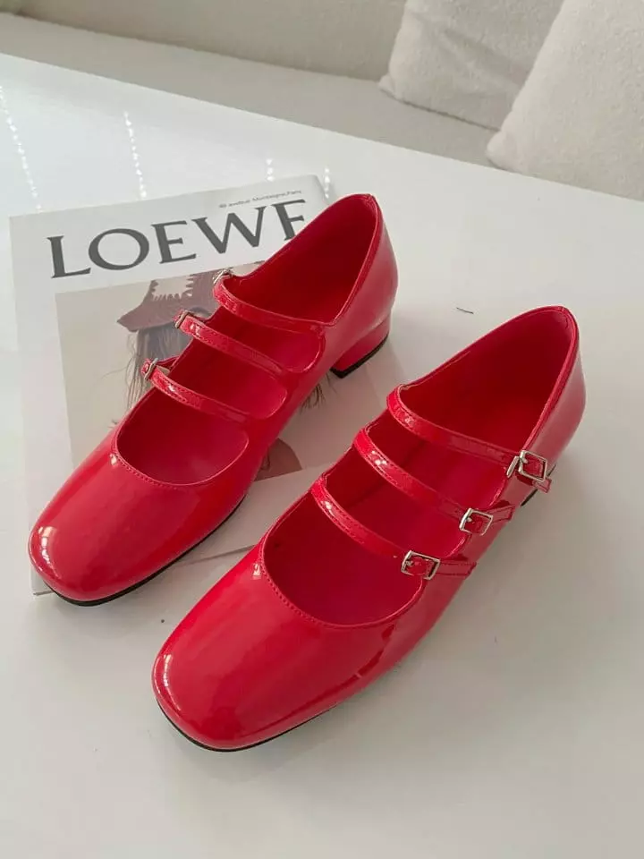 Ssangpa - Korean Women Fashion - #vintagekidsstyle - tm 3046 Flats & Ballerinas - 2