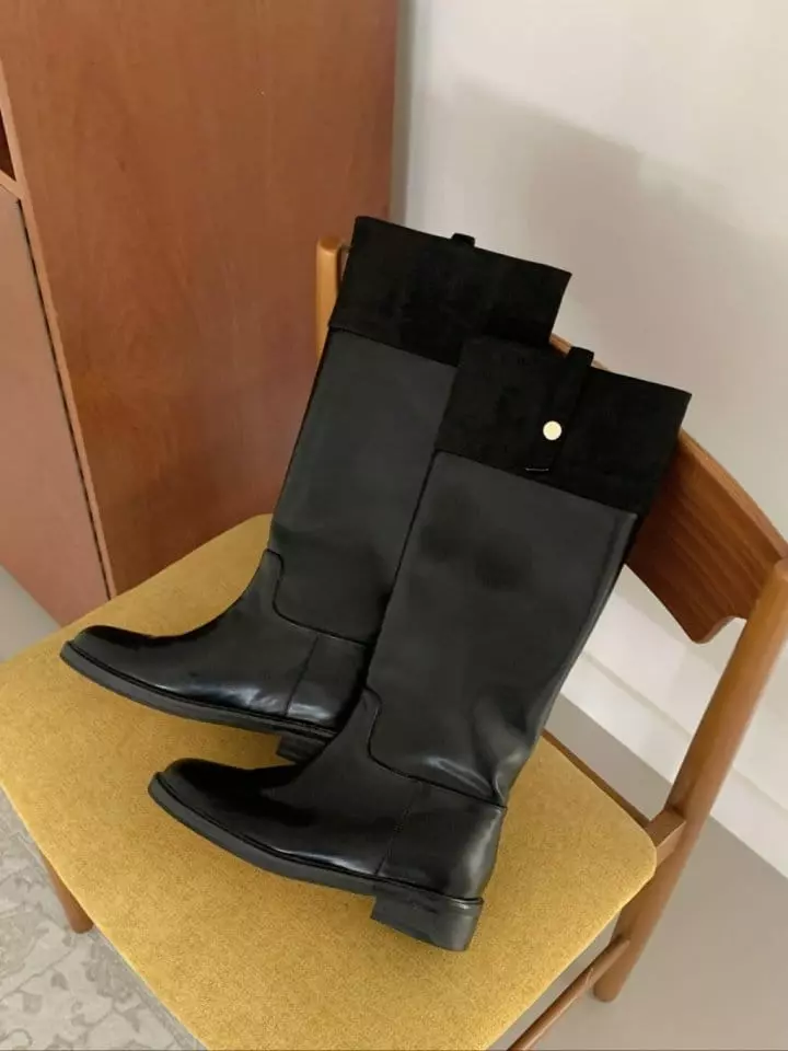 Ssangpa - Korean Women Fashion - #vintagekidsstyle - nv 7516 Boots - 5