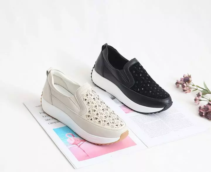 Ssangpa - Korean Women Fashion - #vintagekidsstyle - zz 820 Sneakers - 5