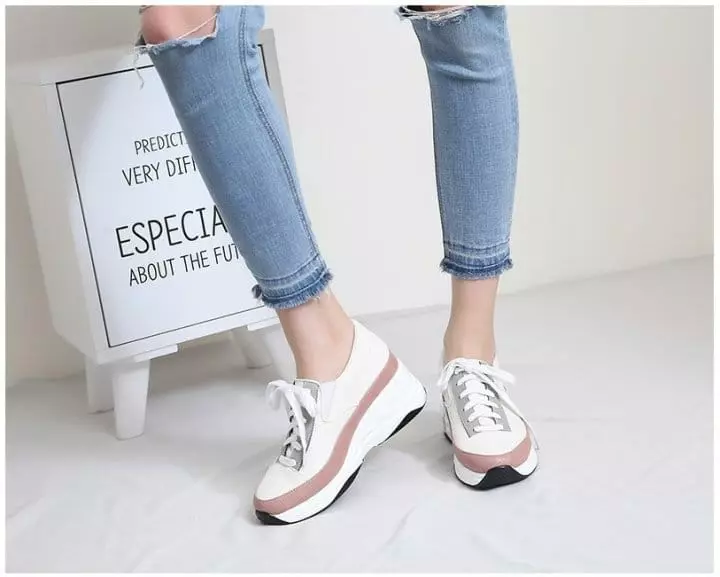 Ssangpa - Korean Women Fashion - #vintageinspired - zz 2340 Sneakers - 4