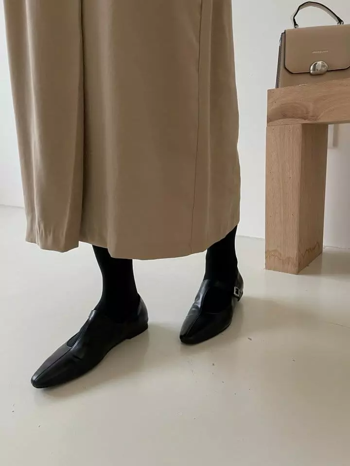 Ssangpa - Korean Women Fashion - #momslook - tm 3027 Flats & Ballerinas - 4