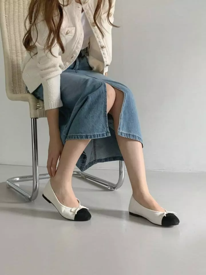 Ssangpa - Korean Women Fashion - #womensfashion - nv 7308 Flats & Ballerinas - 3