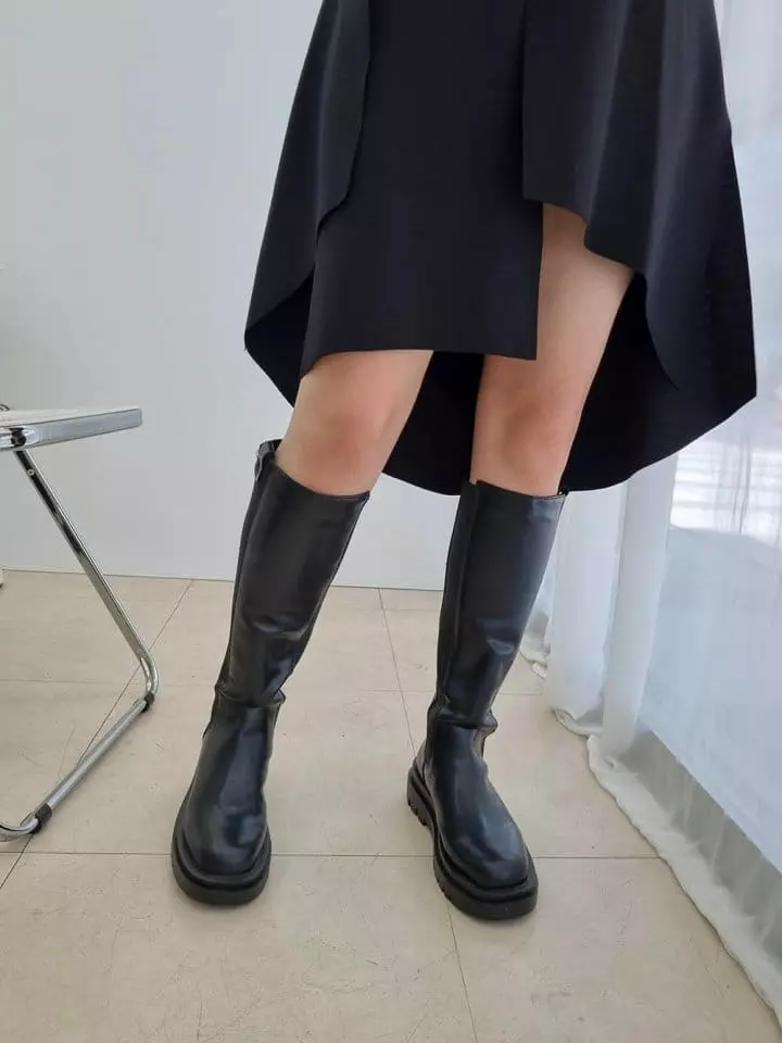 Ssangpa - Korean Women Fashion - #momslook - th d99 Boots - 4