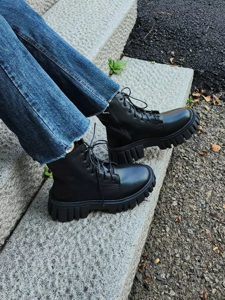 Ssangpa - Korean Women Fashion - #momslook - jh a39~1 Boots - 4