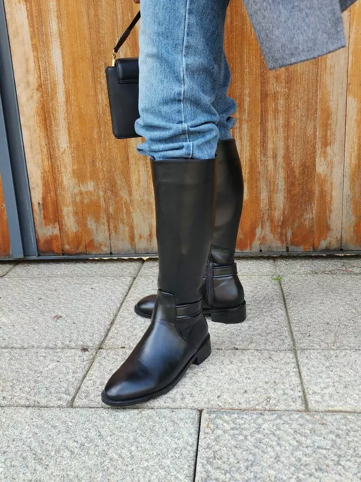 Ssangpa - Korean Women Fashion - #womensfashion - jh 9666~1 Boots - 5