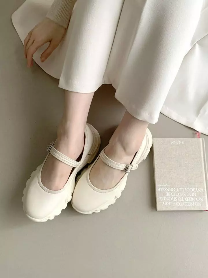 Ssangpa - Korean Women Fashion - #womensfashion - f 1408 Flats & Ballerinas - 8