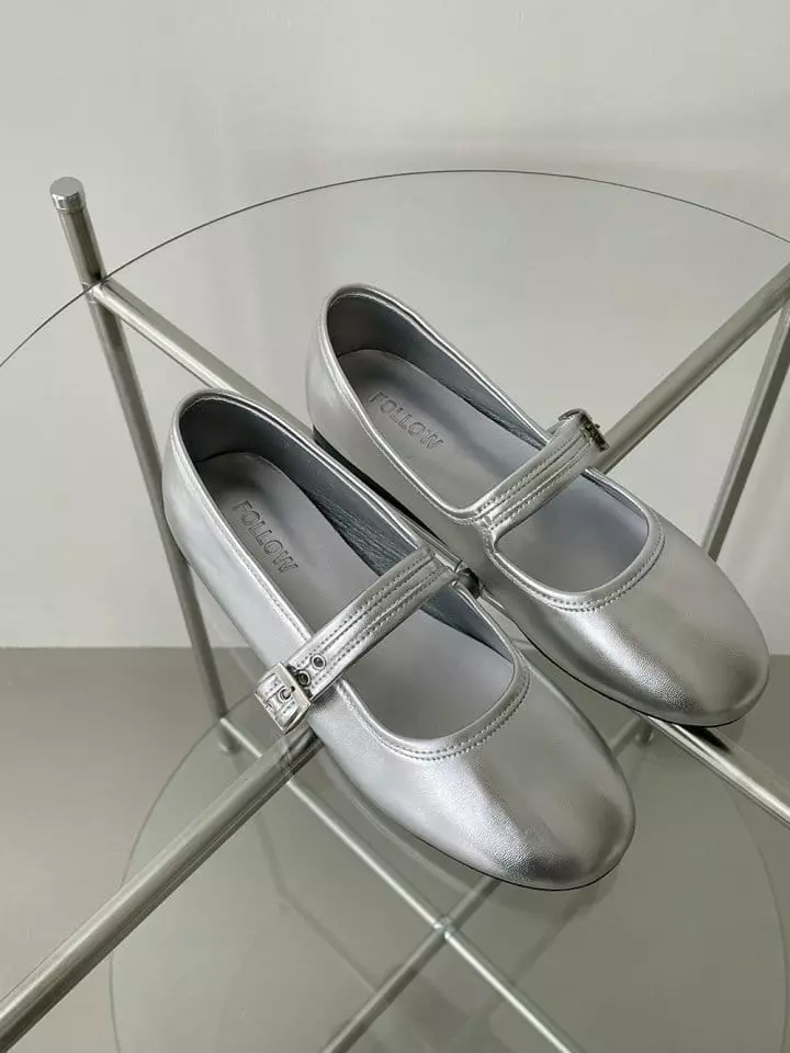 Ssangpa - Korean Women Fashion - #womensfashion - f 1407 Flats & Ballerinas - 5