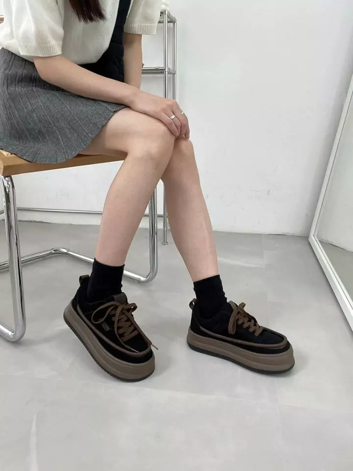 Ssangpa - Korean Women Fashion - #womensfashion - bu 3022 Sneakers