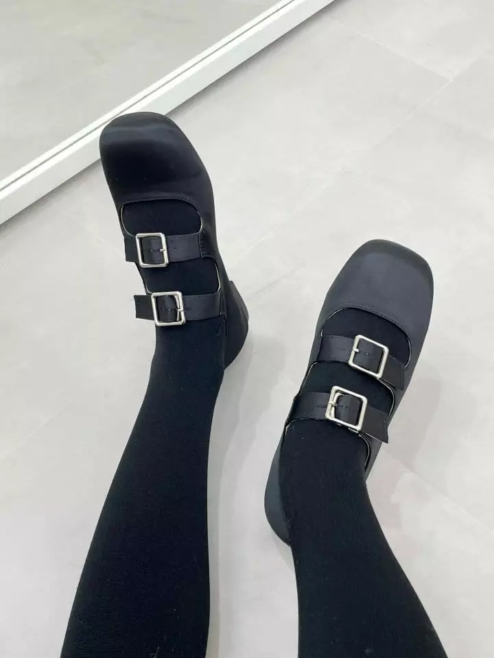 Ssangpa - Korean Women Fashion - #womensfashion - bu 2162 Flats & Ballerinas - 2