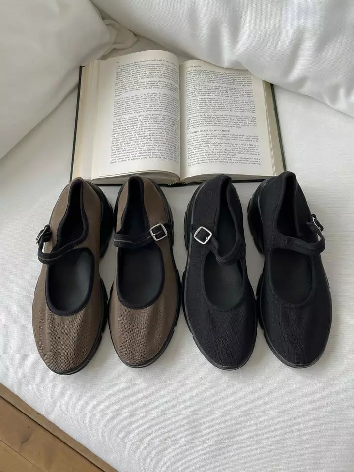 Ssangpa - Korean Women Fashion - #womensfashion - f 1120 Flats & Ballerinas - 2