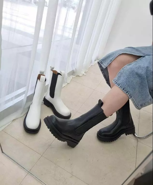 Ssangpa - Korean Women Fashion - #momslook - th x58 Boots - 4
