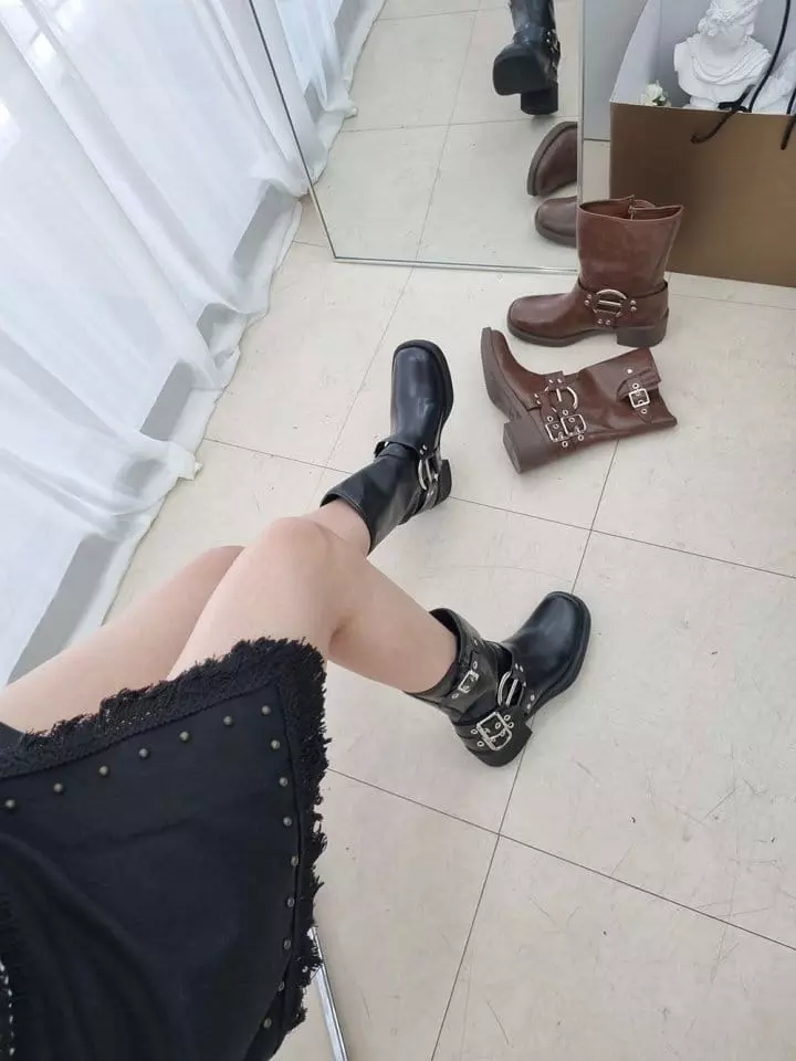 Ssangpa - Korean Women Fashion - #womensfashion - th 236 Boots - 11