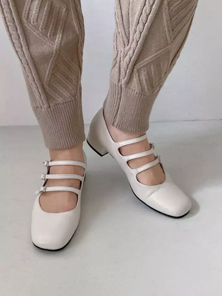 Ssangpa - Korean Women Fashion - #womensfashion - tm 3046 Flats & Ballerinas - 10