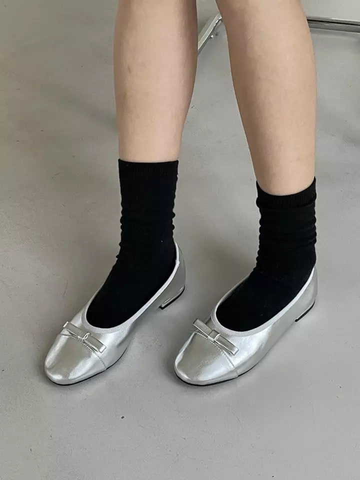 Ssangpa - Korean Women Fashion - #womensfashion - f 1414 Flats & Ballerinas - 7
