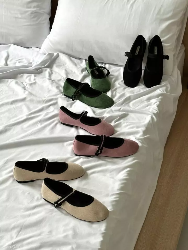 Ssangpa - Korean Women Fashion - #womensfashion - udc 3205 Flats & Ballerinas - 8