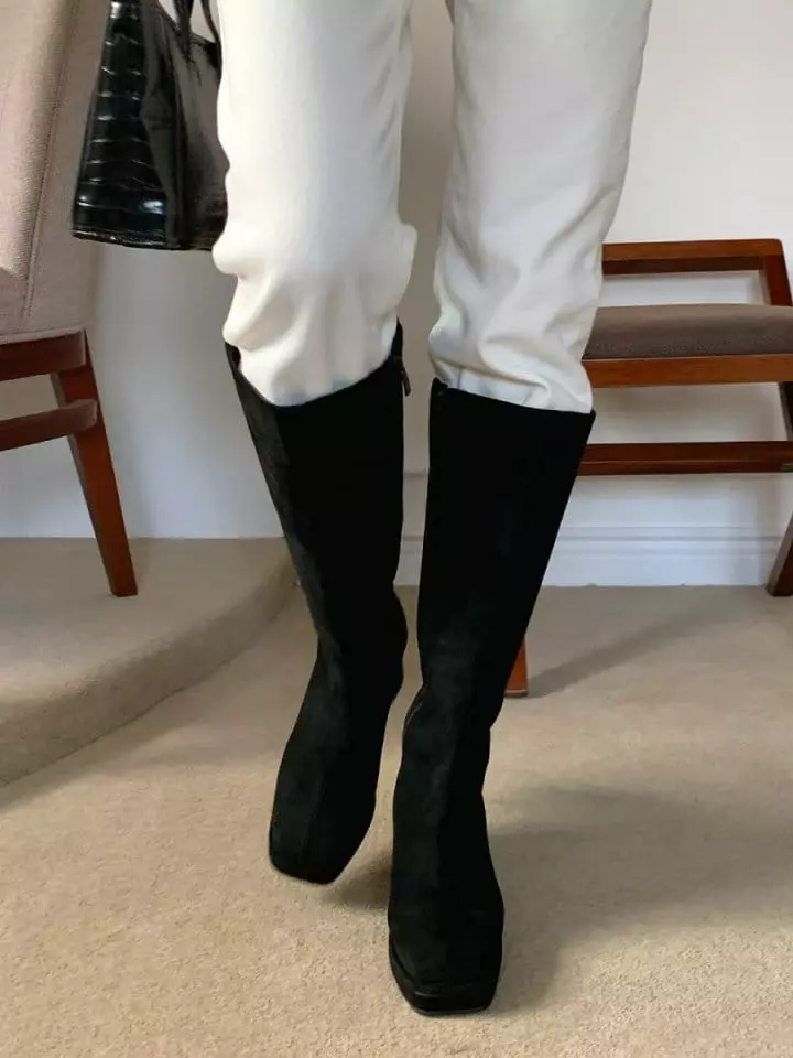 Ssangpa - Korean Women Fashion - #womensfashion - f 1203 Boots - 2