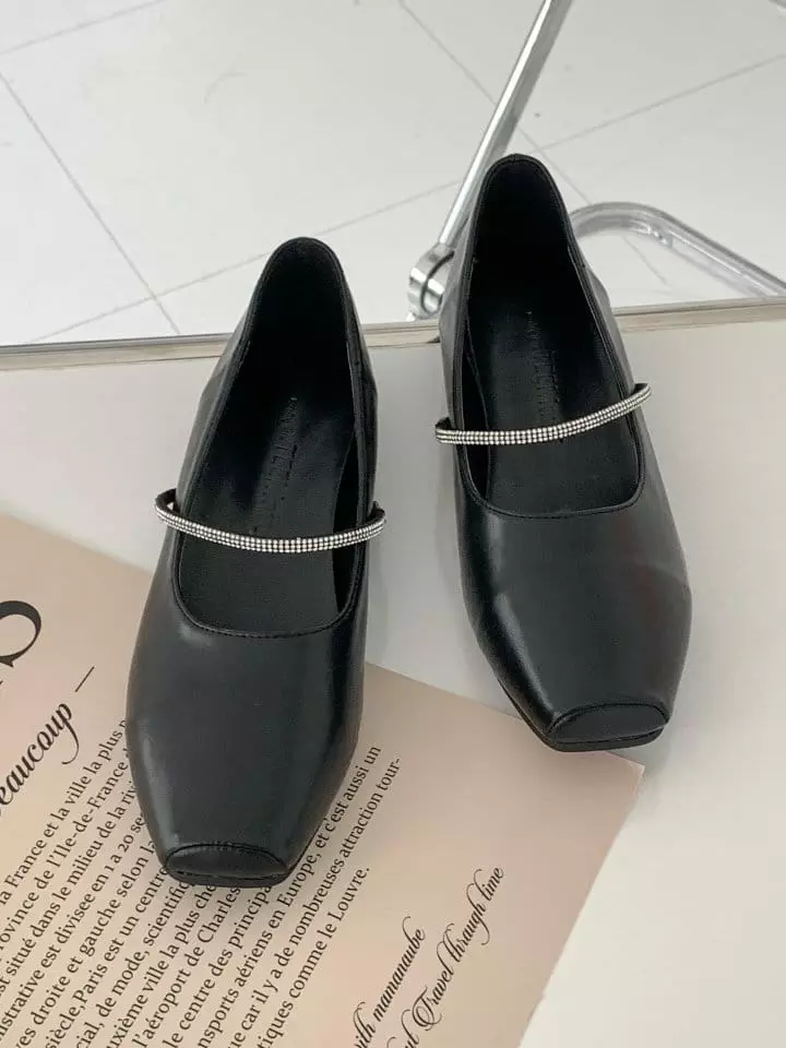 Ssangpa - Korean Women Fashion - #momslook - tm 3073 Flats & Ballerinas - 4