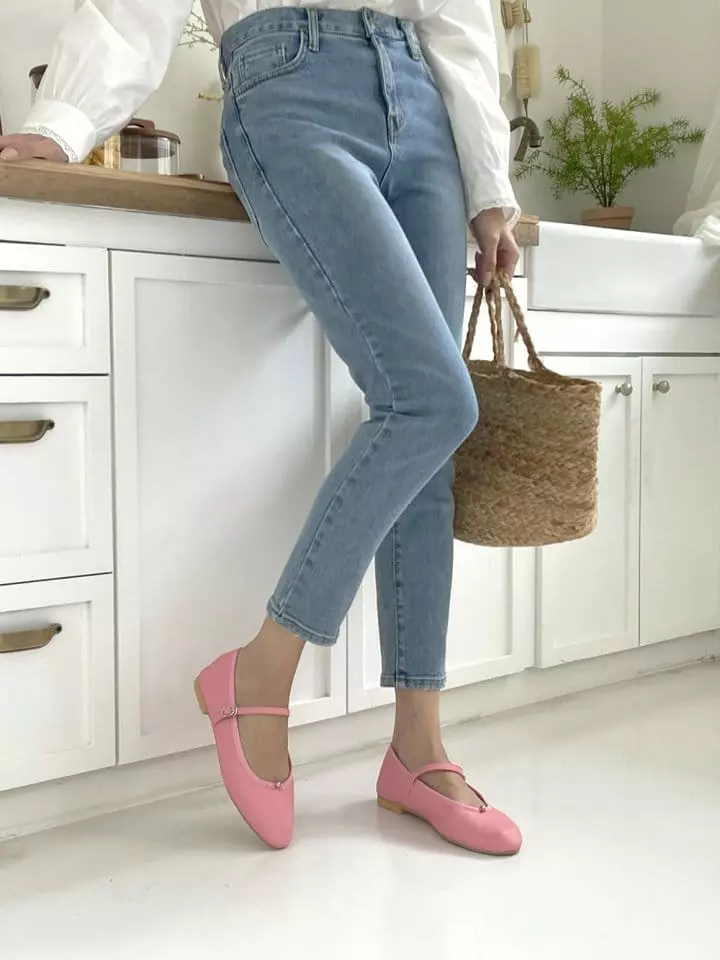 Ssangpa - Korean Women Fashion - #womensfashion - f 1400 Flats & Ballerinas - 9