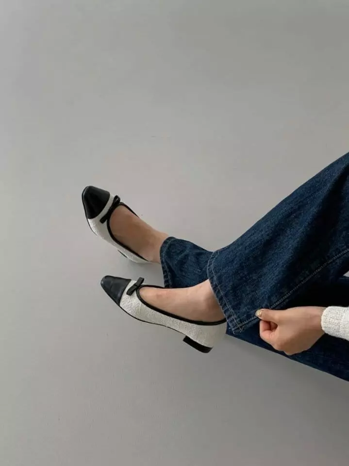 Ssangpa - Korean Women Fashion - #womensfashion - nv 7515 Flats & Ballerinas - 2