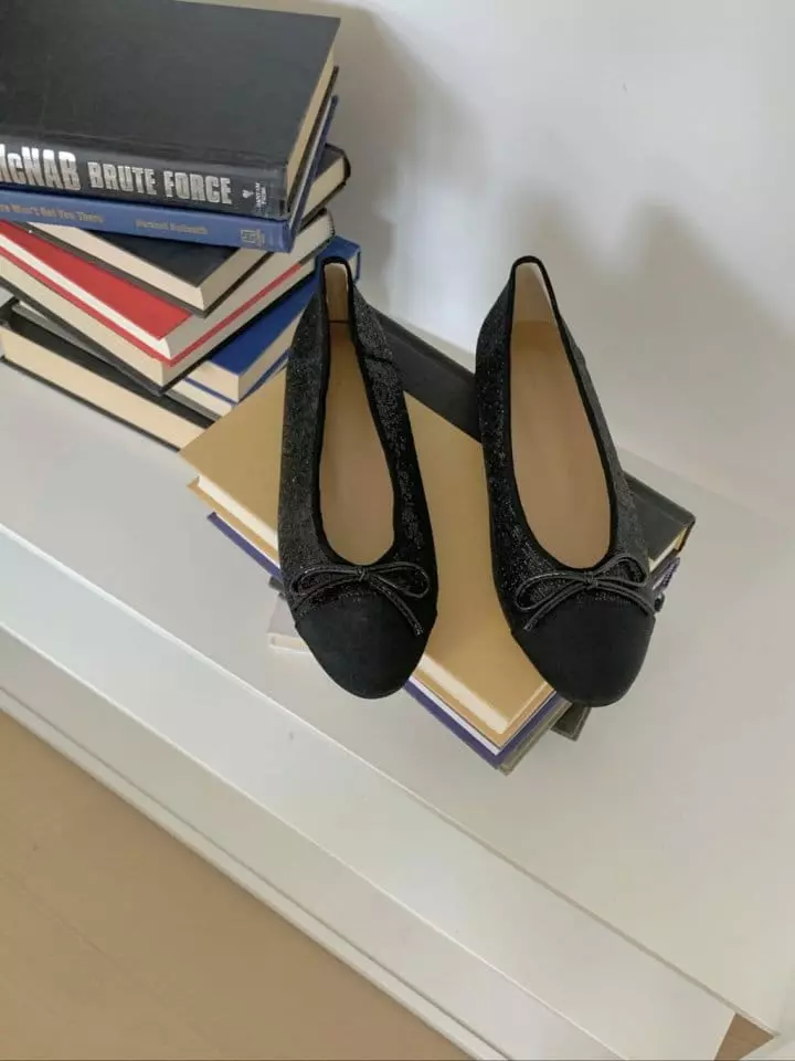 Ssangpa - Korean Women Fashion - #momslook - nv 7521 Flats & Ballerinas - 4